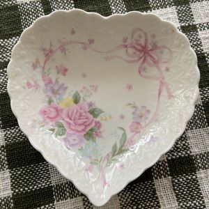 Vintage Heart Dish - Mikasa Japan